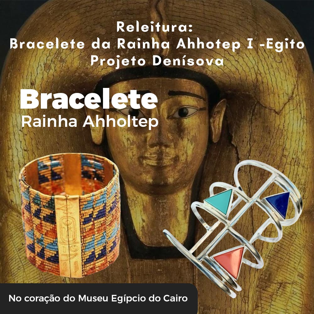No coração do Museu Egípcio do Cairo - Bracelete Rainha Ahholtep